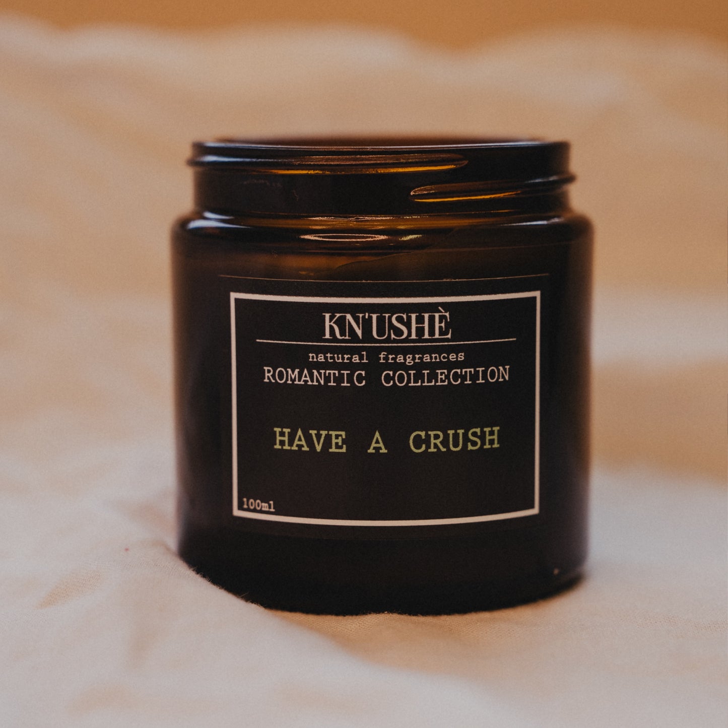 Soy wax candle HAVE A CRUSH