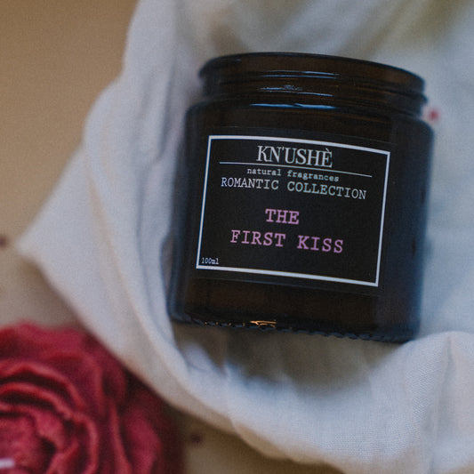 Soy wax candle THE FIRST KISS