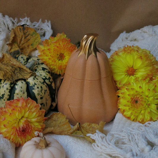 "Nutmeg Pumpkin" aromatic candle